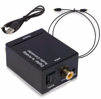 Convertidor de audio digital a Analogico 