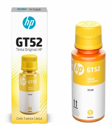 Tinta de impresora original amarilla GT52