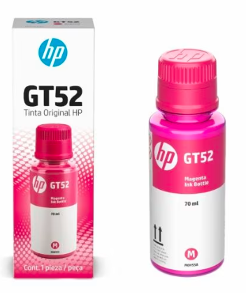 Tinta de impresora original magenta GT52
